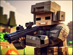 Pixel Village Battle 3D.io – kostenloses Online-Spiel