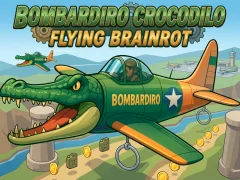 Bombardiro Crocodilo Flying Brainrot – kostenloses Online-Spiel