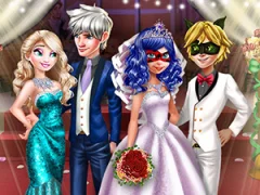 Ladybug Wedding Royal Guests – kostenloses Online-Spiel