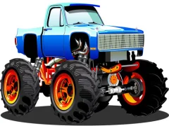 Monster Truck Puzzle – kostenloses Online-Spiel