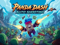 Panda Dash Auto Shooting – kostenloses Online-Spiel