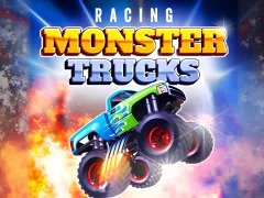 Racing Monster Trucks – kostenloses Online-Spiel
