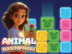 Animal Block Pop Puzzle – kostenloses Online-Spiel