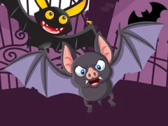 Scary Midnight Hidden Bats – kostenloses Online-Spiel