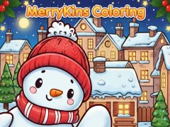 MerryKins Coloring – kostenloses Online-Spiel