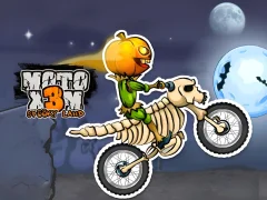 Moto X3M Spooky Land – kostenloses Online-Spiel