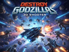Destroy Godzillas: 3D Shooter – kostenloses Online-Spiel