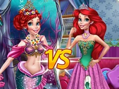 Mermaid vs Princess – kostenloses Online-Spiel