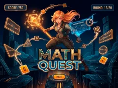 MathQuest – kostenloses Online-Spiel