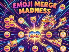 Emoji Merge Madness – kostenloses Online-Spiel