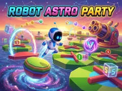Robot Astro Party – kostenloses Online-Spiel