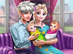 Ice Queen Twins Family Day – kostenloses Online-Spiel