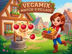 VegaMix Match-3 Village – kostenloses Online-Spiel