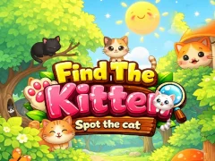Find the Kitten Spot the Cat – kostenloses Online-Spiel