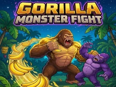 Gorilla Monster Fight – kostenloses Online-Spiel