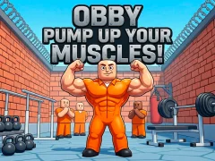 Obby Pump Up Your Muscles! – kostenloses Online-Spiel