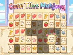 Cute Tiles Mahjong – kostenloses Online-Spiel