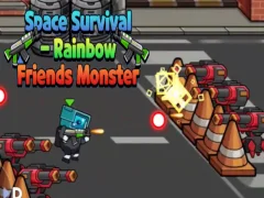 Space Survival - Rainbow Friends Monster – kostenloses Online-Spiel