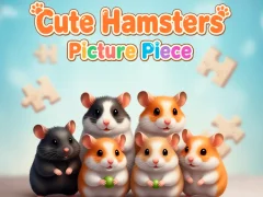 Cute Hamsters Picture piece – kostenloses Online-Spiel