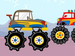 Fun Monster Trucks Jigsaw – kostenloses Online-Spiel