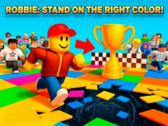 Robbie: Stand on the Right Color! – kostenloses Online-Spiel