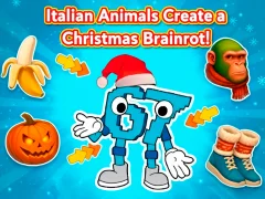Italian Animals Create a Christmas Brainrot! – kostenloses Online-Spiel