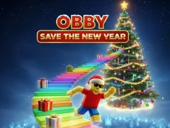 Obby Save the New Year – kostenloses Online-Spiel