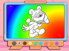 Coloring Book: Bobby BearHug – kostenloses Online-Spiel