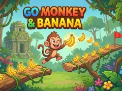 Go monkey & Banana – kostenloses Online-Spiel
