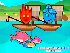 FireBoy And WaterGirl Go Fishing – kostenloses Online-Spiel