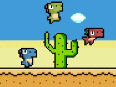 Pixel Dino Run – kostenloses Online-Spiel