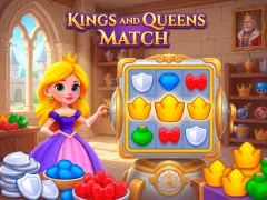 Kings and Queens Match – kostenloses Online-Spiel