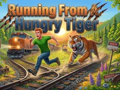 Running From A Hungry Tiger – kostenloses Online-Spiel