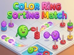 Color Ring Sorting Match – kostenloses Online-Spiel