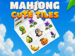 Mahjong Cute Tiles – kostenloses Online-Spiel