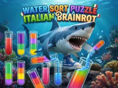 Water Sort Puzzle Italian Brainrot – kostenloses Online-Spiel