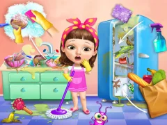 Sweet Baby Girl Cleanup Messy House – kostenloses Online-Spiel