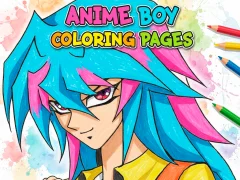 Anime Boy Coloring Pages – kostenloses Online-Spiel