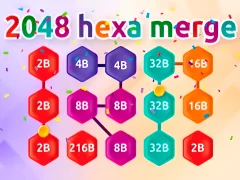 2048 Hex Chain Merge – kostenloses Online-Spiel