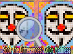 Spot the Differences Color Madness – kostenloses Online-Spiel
