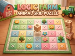 Logic Farm: Animal Grid Puzzle – kostenloses Online-Spiel