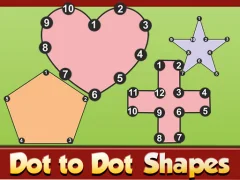 Dot To Dot Shapes – kostenloses Online-Spiel