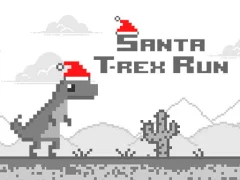 Santa T-Rex Run – kostenloses Online-Spiel