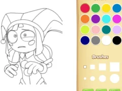 Pomni Coloring Book For Kids – kostenloses Online-Spiel