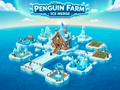 Penguin Farm - Ice Merge – kostenloses Online-Spiel