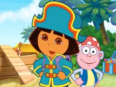 Dora The explorer Dora's Pirate Boat Treasure Hunt – kostenloses Online-Spiel