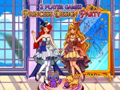 2 Player Games Princess Design Party – kostenloses Online-Spiel