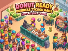 Donut Ready Business Tycoon Game – kostenloses Online-Spiel
