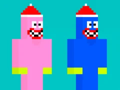 Noob Huggy Kissiy – kostenloses Online-Spiel