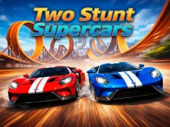 Two Stunt Supercars – kostenloses Online-Spiel